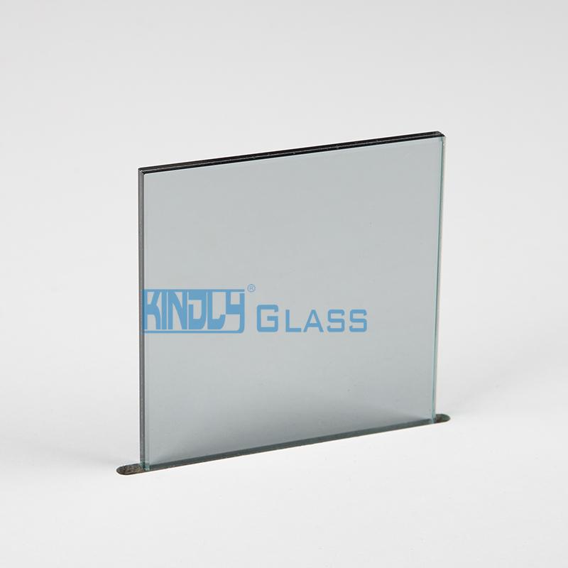 Clear + Light Grey PVB Laminated Glass